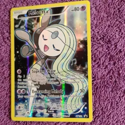 Pokemon Meloetta XY120 XY Promo Holo Basic Psychic 80 HP English - Image 2