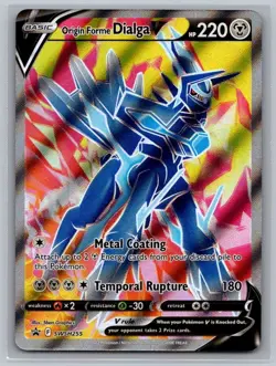Origin Forme Dialga V SWSH255 Holo Promo Sword & Shield Promo Pokemon Near Mint - Image 1