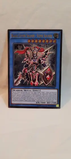 Yu-Gi-Oh! Black Luster Soldier Super Soldier DOCS-EN042 Ultimate Rare Unlimited - Image 2