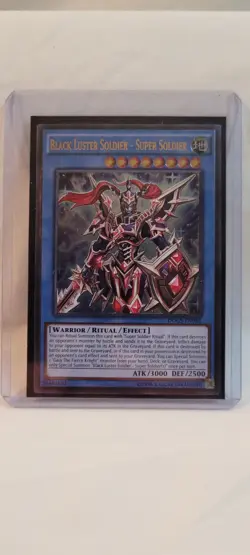 Yu-Gi-Oh! Black Luster Soldier Super Soldier DOCS-EN042 Ultimate Rare Unlimited - Image 4