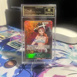 Crown 10 One Piece Nami Japanese Paramount War Alternate Alt Art OP02 036 - Image 1