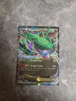 Rayquaza EX 60/108 XY Roaring Skies Holo Pokemon Card - Image 1