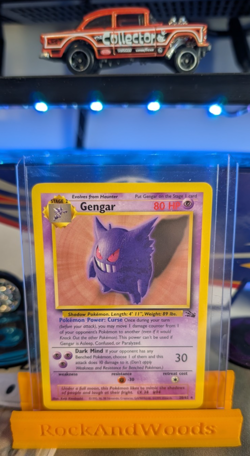 Gengar 20/62 Fossil Rare Pokemon NM - Image 1