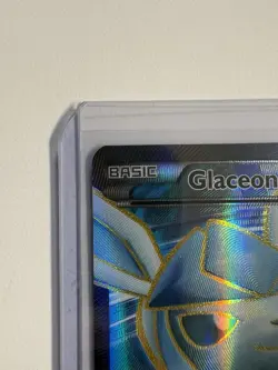 Pokemon TCG Glaceon-EX Fates Collide Holo Card 116/124 Full Art Ultra Rare - Image 4