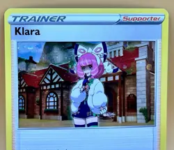 Klara 145/198 – Chilling Reign (Cosmos Holo Rare) - NM - 2021 Pokemon TCG - Image 2