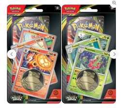 POKEMON Mega Evolution 2x Premium Checklane Blister PERFECT ORDER ART SET - Image 1