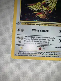Pokemon TCG WOTC 1st Edition Pidgeot 8/64 Jungle Set 1999 Holo Rare Foil Pokemon - Image 5