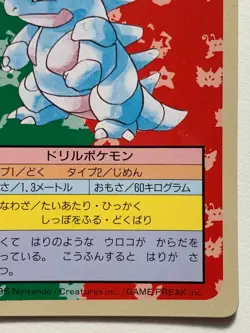 Pokemon card Nidoqueen NO.031 Topsun Pokemon TCG Japanese Green Back 1995 - Image 4