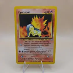 Cyndaquil 56/111 Neo Genesis Regular WOTC Vintage 2000 Pokemon TCG - Image 1