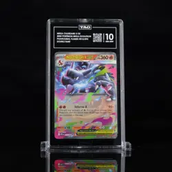2025 Pokemon Phantasmal Flames 013/094 Mega Charizard X EX RR TAG 10 (978) - Image 1