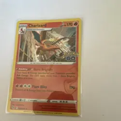 The Pokemon Company Charizard 010/078 Pokemon GO Holo Rare 170HP English - Image 1