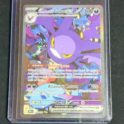 Pokemon Team Rocket's Crobat EX Holo 234/182 Sv10 Destined Rivals 310HP - Image 1
