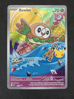 Pokemon TCG First Partner Illustration Collection Series 1 Alola GEN 7 Starters - Image 2