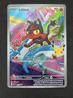 Pokemon TCG First Partner Illustration Collection Series 1 Alola GEN 7 Starters - Image 4
