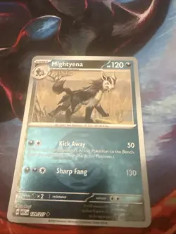 Mightyena (Dusk Ball) 129/217 ME: Ascended Heroes Pokemon Reverse Holo NM - Image 1