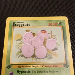 Exeggcute 52/64 Jungle 1st Edition Pokemon - Image 2