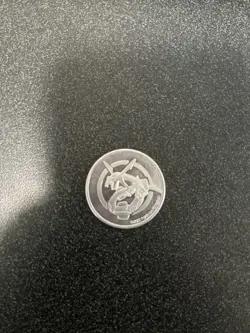 2005 RAYQUAZA Metal Coin Pokemon Worlds Championship - Image 1