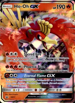 Ho-Oh GX SM57 Holo - Pokemon SM Promos - LP - Image 1