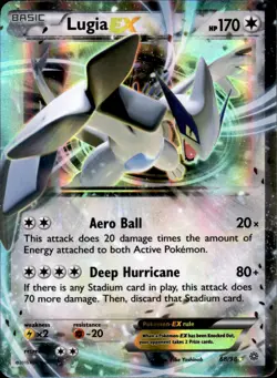 Lugia EX 68/98 Holo - Pokemon XY - Ancient Origins - LP - Image 1