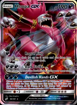 Hoopa GX 96/181 Holo - Pokemon SM - Team Up - LP - Image 1