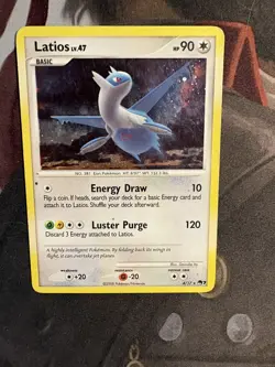 Pokemon TCG - Latios 4/17 - HOLO Rare Pop Series 7 - Heavily Played HP - Image 1