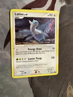 Pokemon TCG - Latios 4/17 - HOLO Rare Pop Series 7 - Heavily Played HP - Image 2
