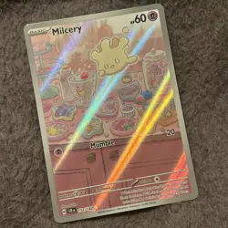 Pokemon TCG | Milcery Illustration Rare | 152/142 Stellar Crown | NM - Image 1