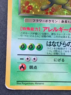 Dark Vileplume NO.045 Pokemon card Japanese Nintendo Holo RARE - Image 5