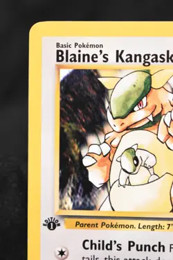 Blaine's Kangaskhan 1st Edition 36/132 NM Gym Heroes Regular Uncommon Pokemon - Image 2