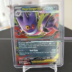 Pokemon: ME02: Phantasmal Flames - Mega Gengar ex -Double Rare - NM 056/094 - Image 1