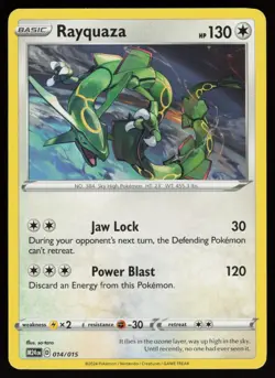 RAYQUAZA 014/015 PROMO MCDONALD'S PROMOS 2024 POKEMON NM/M - Image 1
