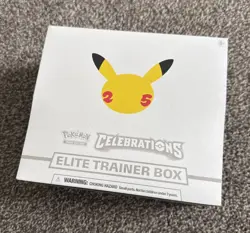 Pokemon Celebrations Elite Trainer Box ETB 25th Anniversary - New Factory Sealed 820650809439 - Image 1
