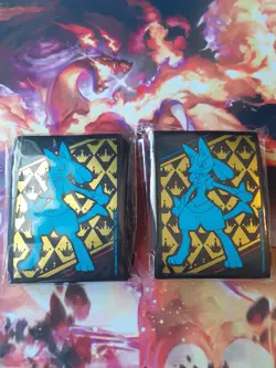 65 Count - Lucario Crown Zenith ETB - Pokemon TCG Sleeves Sealed (x1) - Image 3