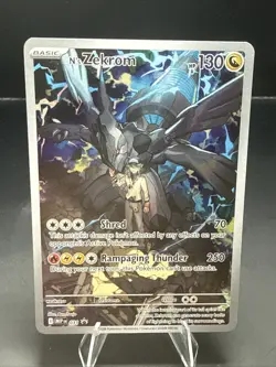 Pokemon N's Zekrom 031 Me: Mega Evolution Promo Pokemon TCG - Image 2