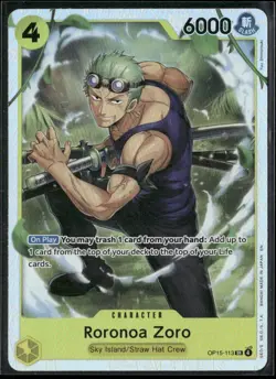 Adventure on Kami's Island #OP15-113 Roronoa Zoro (OP15-113) - Image 1