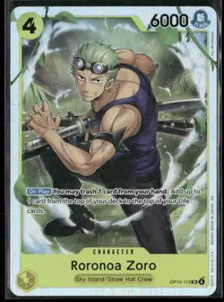 Adventure on Kami's Island #OP15-113 Roronoa Zoro (OP15-113) - Image 1