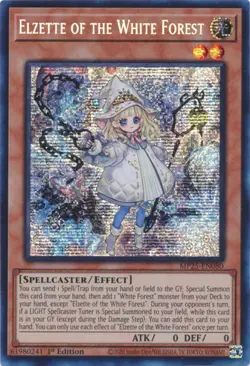 Elzette of the White Forest - MP25-EN080 - Secret Rare 1st Edition - Image 1
