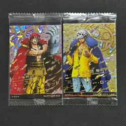 S5313 Law & Kid GR 9-01 03 Japanese One Piece Wafer Cards SEALED F26 - Image 1