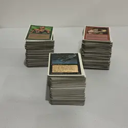 Vintage MTG White Border Bulk Lot 550+ Old Border Nonland Cards - Image 2