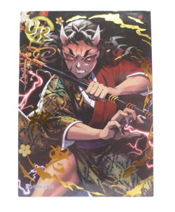 Demon Slayer Hantengu Sekido UR Holo Foil Anime Trading Card - Image 1