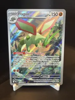 Flygon 101/094 - 2025 Phantasmal Flames Illustration Rare Holo Pokemon Card - NM - Image 1