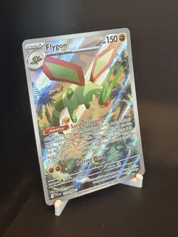 Flygon 101/094 - 2025 Phantasmal Flames Illustration Rare Holo Pokemon Card - NM - Image 2