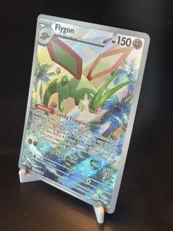 Flygon 101/094 - 2025 Phantasmal Flames Illustration Rare Holo Pokemon Card - NM - Image 3