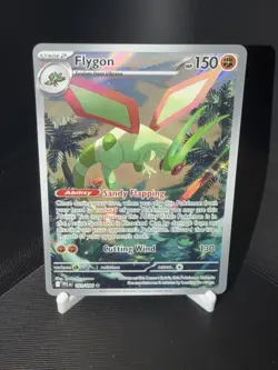 Flygon 101/094 - 2025 Phantasmal Flames Illustration Rare Holo Pokemon Card - NM - Image 4