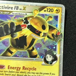 Pokemon 2009 Electivire FB LV. X Level-Up Holo Card 144/147 Rare LP - Image 4