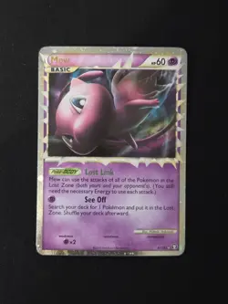 Pokemon Card Mew Prime TCG Card Triumphant Ultra Rare 97/102 HOLO LP - Image 1