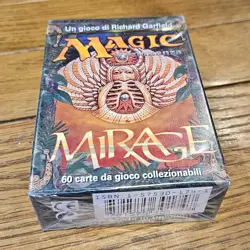Magic The Gathering: STARTER DECK Mirage FACTORY SEALED MTG Vintage ITALIAN - Image 1