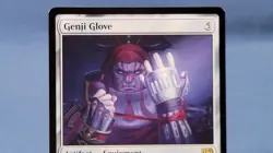 MTG / Genji Glove / FIN / #258 / Regular / Rare / NM 🔮 D - Image 2