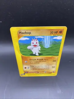 Pokemon Card Machop 74/144 Sky ridge - Image 1