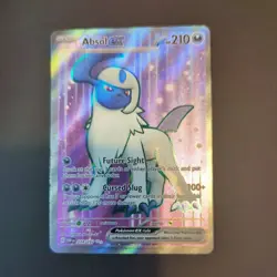 Pokemon Card Absol EX 214/197 Full Art Ultra Rare Obsidian Flames NM - Image 1